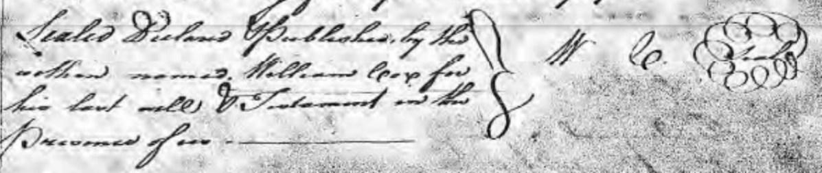 William Cox’s 1767 Will and Division of&nbsp;Land