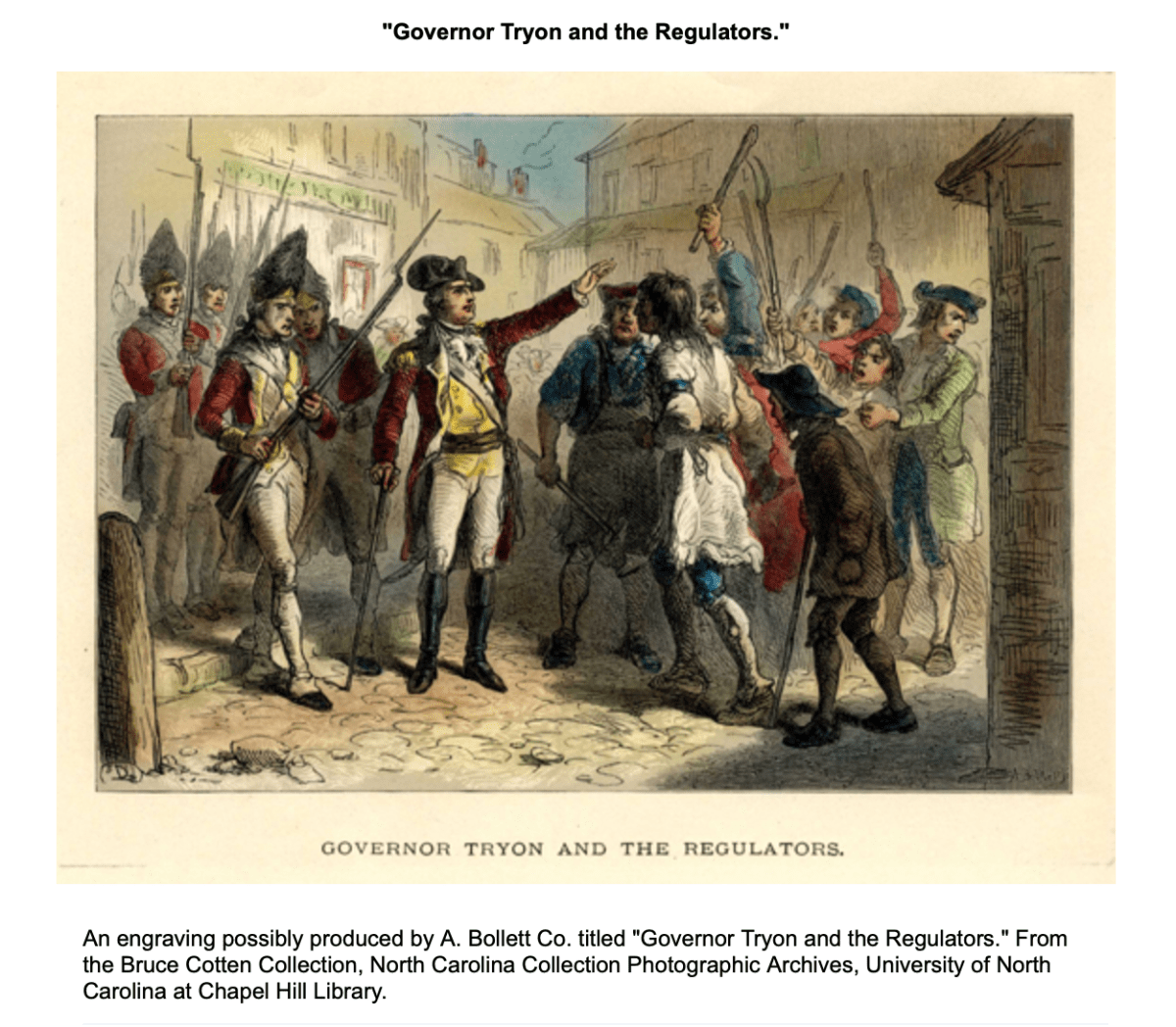 Paper Trail: the Cox Family and the Regulator Movement of Colonial Orange County,&nbsp;NC