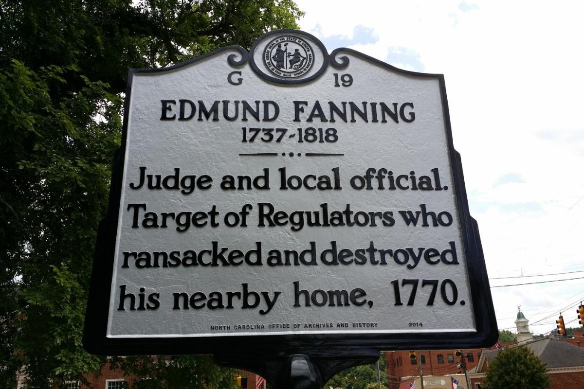 Regulators in the Orange County Court – September 24,&nbsp;1770